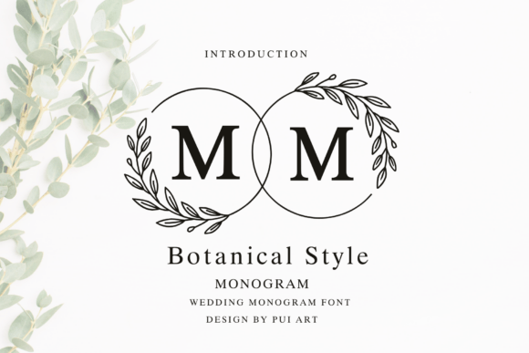 Botanical Style Monogram: Integrating Elegant Design into Creative Workflows