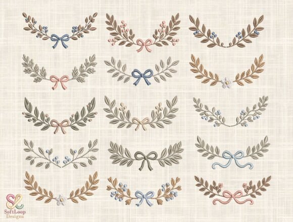 Custom Floral Wreath Embroidery Bundle: A Strategic Asset for Design and Branding