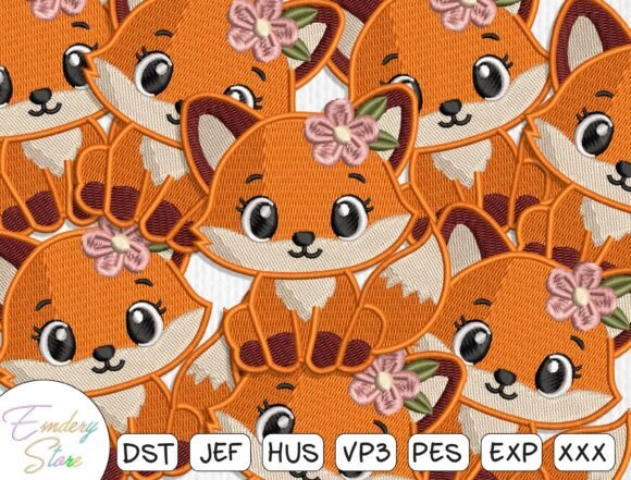 Cute Fox Embroidery Patch Design: A Practical Guide
