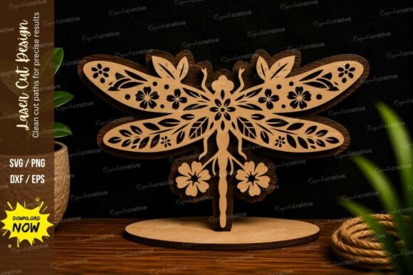 Dragonfly Floral Stand Decorative Laser: A Strategic Asset for Precision Crafting