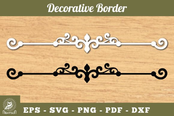 Elevate Your Craft with Precision Decorative Border Lasercut Decoration