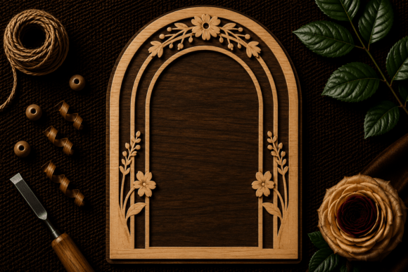 Elevating Craftsmanship: The Rise of the Decorative Floral Arch Ornament Laser Design