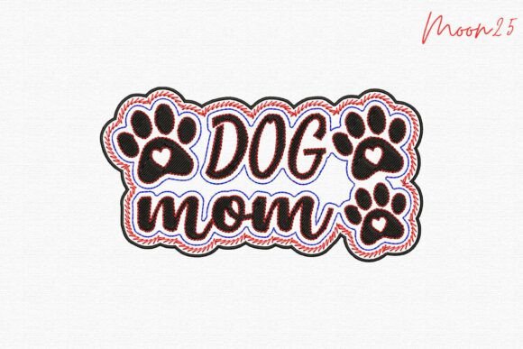 Embracing Pet-Centric Creativity: The Rise of the Dog Mom Paw Print Applique for Pet Lovers