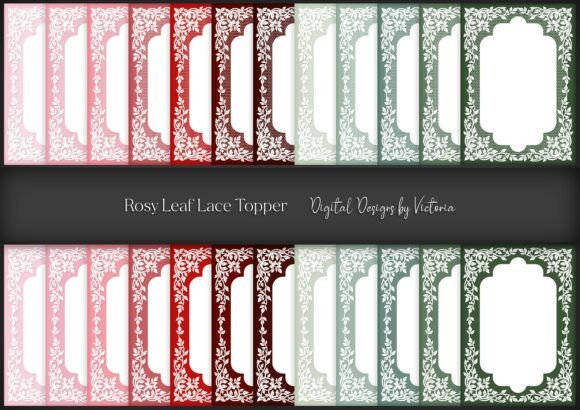 Enhancing Your Crafts with the Rosy Leaf Lace Topper Collection