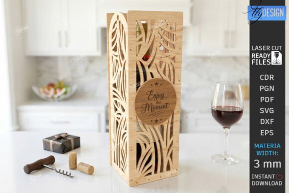 Exploring the Beauty and Utility of Laser-Cut 3D Wine Bottle Gift Boxes