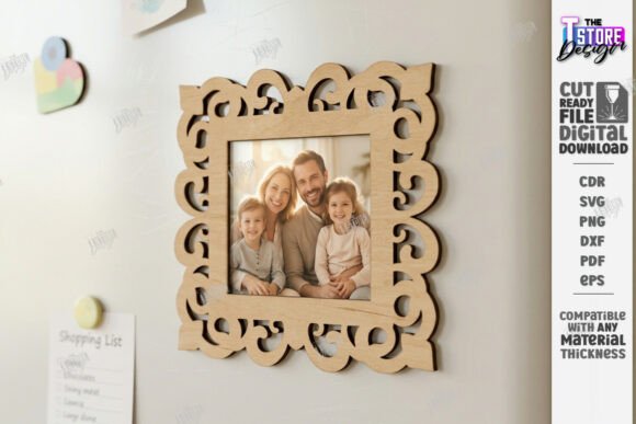 Fridge Magnet Photo Frame Laser Cut CNC: A Modern Touch for Personalized Home Decor