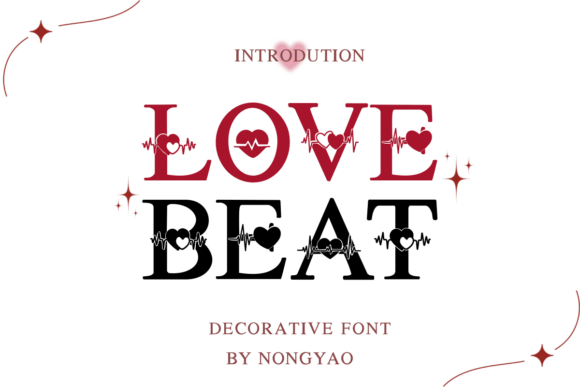 Love Beat: A Decorative Font for Creative Expression