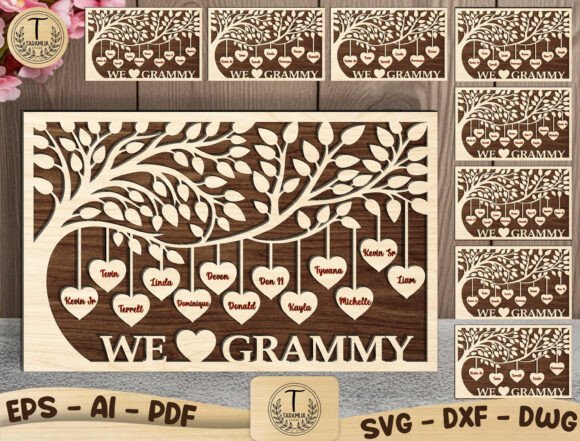 Personalized Family Tree Sign Laser Cut: A Heartfelt Gift Done Right