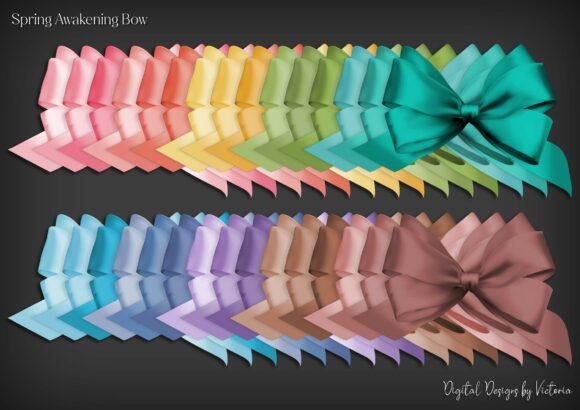 Spring Awakening Bow: A Versatile Digital Asset for Your Creative Projects