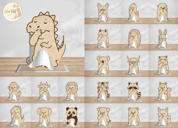 Transforming Everyday Utility with the Animal Tissue Holder SVG Bundle