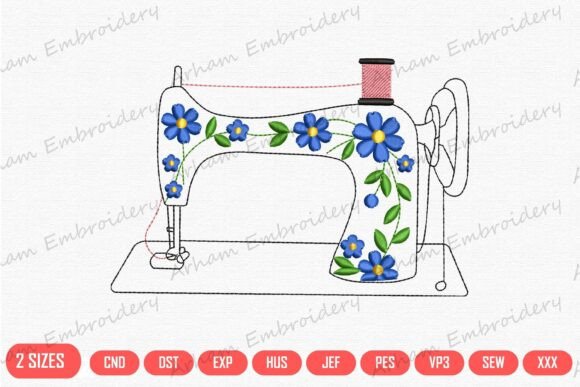 Vintage Floral Sewing Machine Embroidery Designs: A Timeless Touch for Modern Crafters