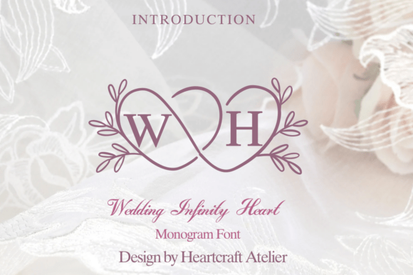 Wedding Infinity Heart: A Decorative Font for Creative Workflows